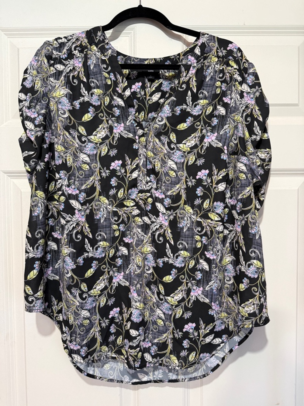 Torrid Floral Harper Blouse Size 1 (14/16)